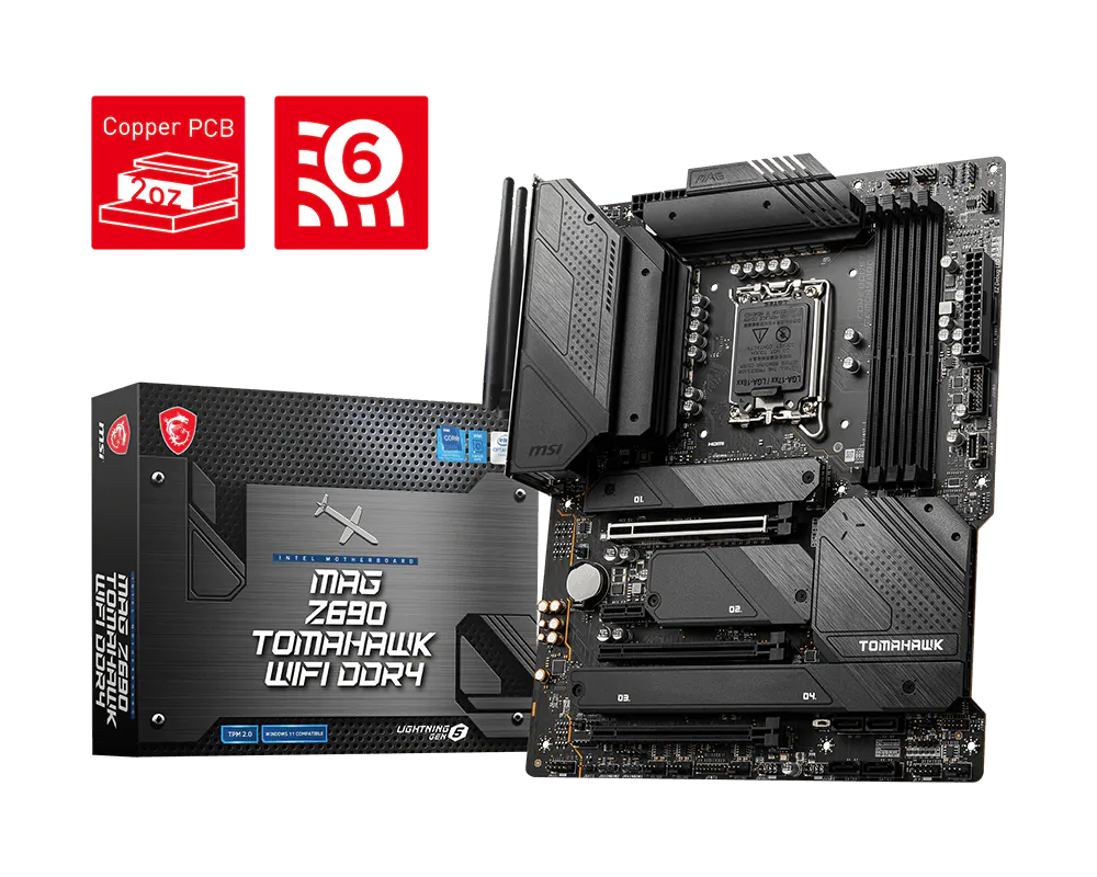 MSI MAG Z690 TOMAHAWK WIFI DDR4